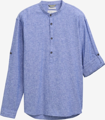 TOM TAILOR DENIM Hemd in Blau: Vorderseite