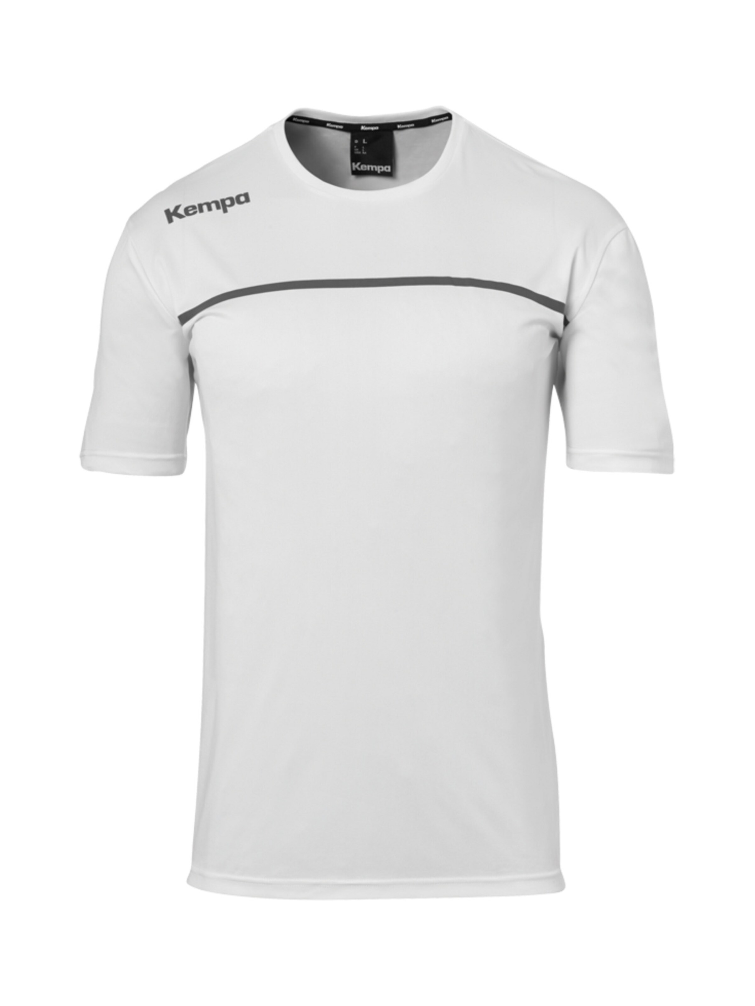 KEMPA Funktionsshirt in Weiß: Vorderseite