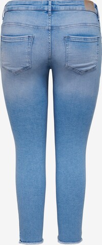 ONLY Carmakoma Skinny Jeans 'Willy' in Blauw