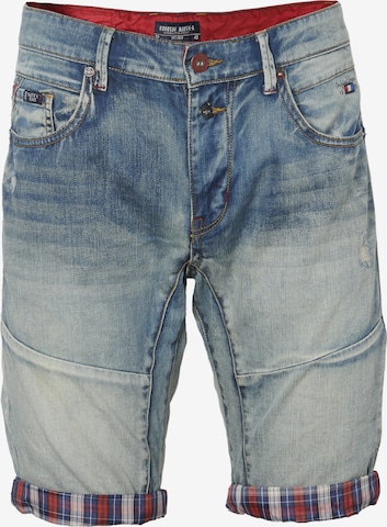 KOROSHI Regular Jeans in Blue: front