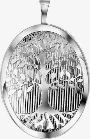 Lucardi Pendant in Silver: front