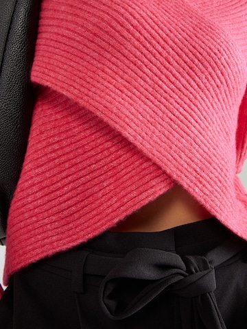 VILA Πουλόβερ 'VIKAYLENA' σε ροζ