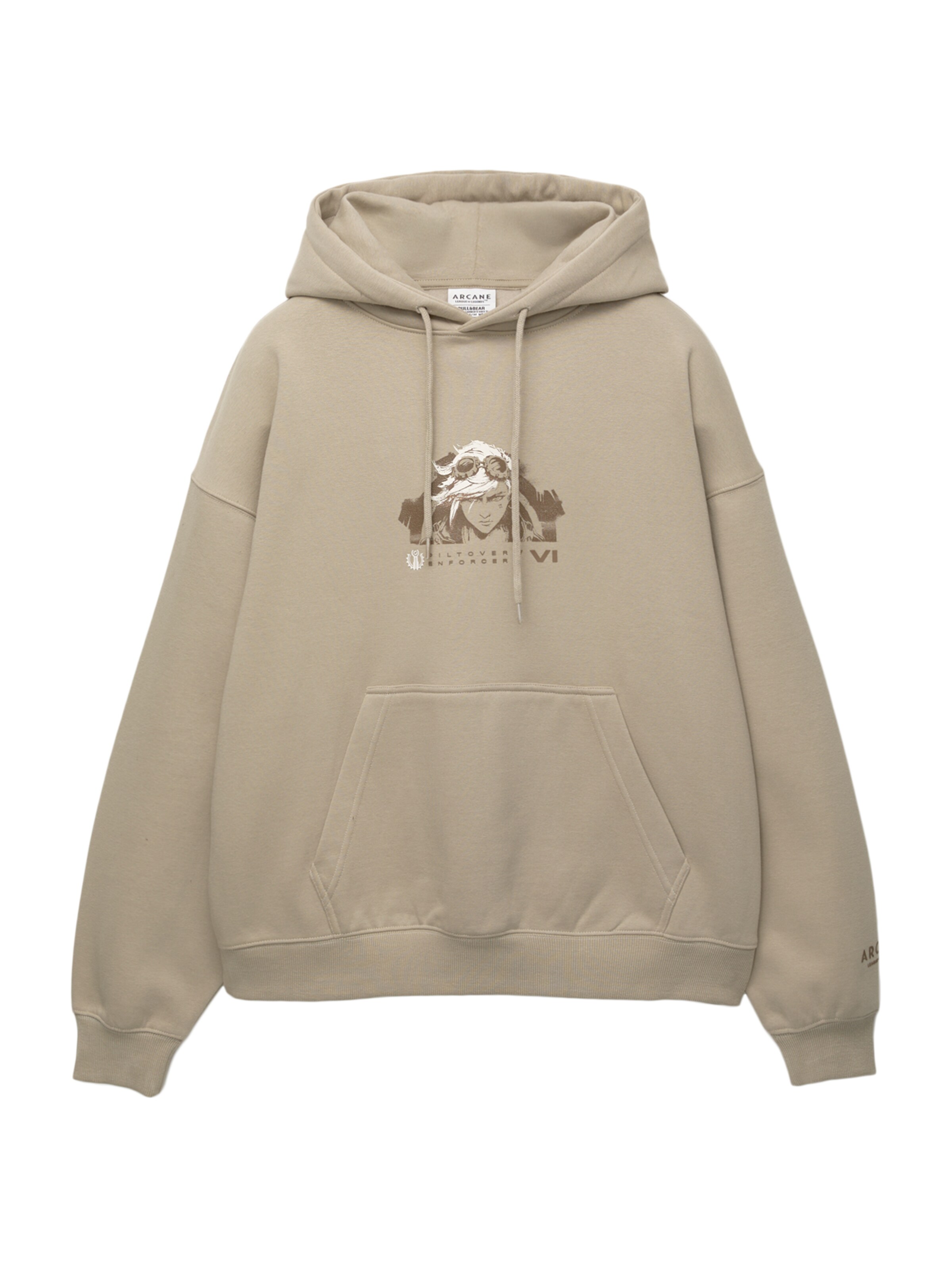Pull&Bear Sweatshirt in Sand, Light Beige ABOUT YOU