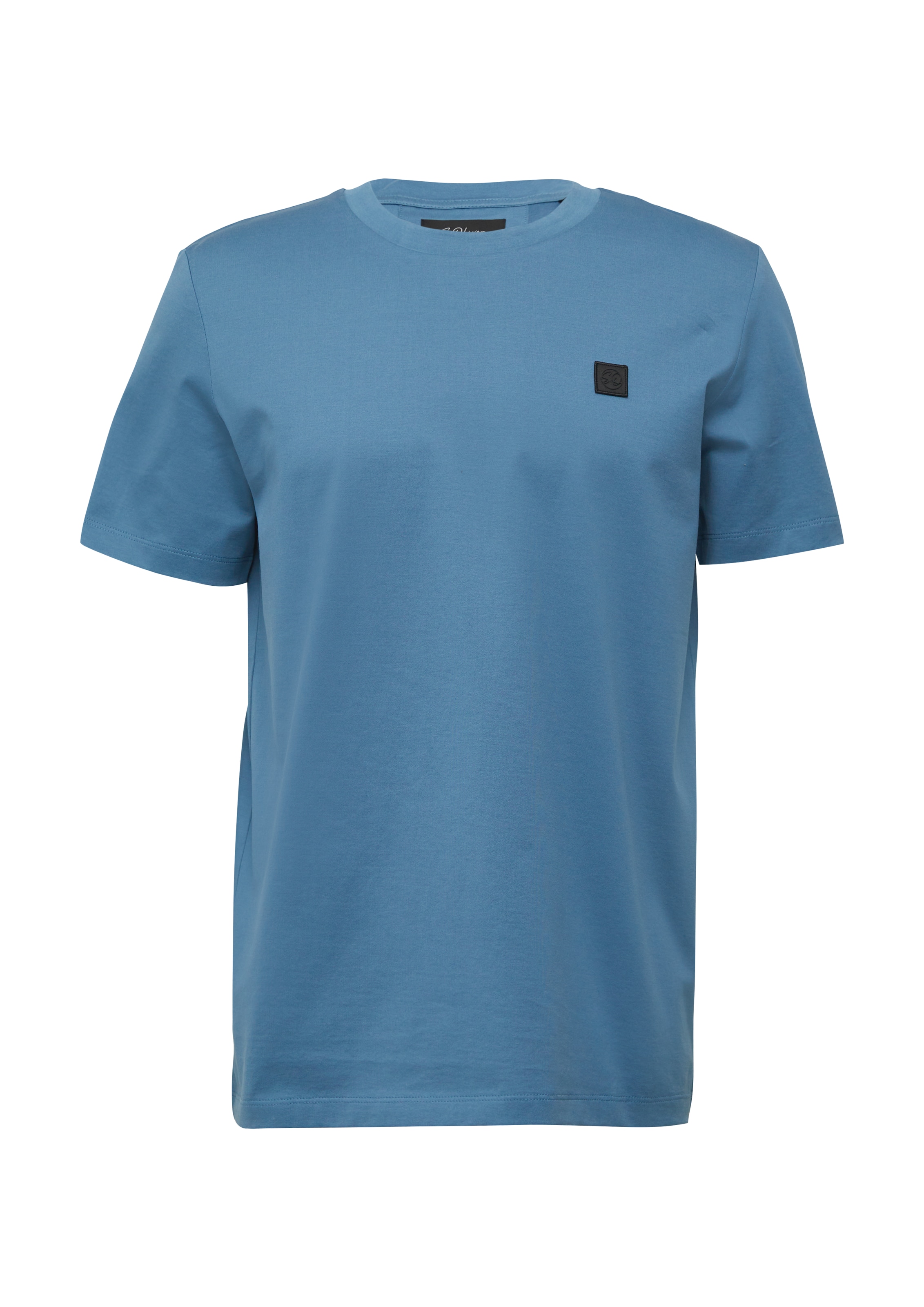 T-Shirt s.Oliver BLACK LABEL en bleu : devant