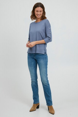 Fransa Sweater in Blue