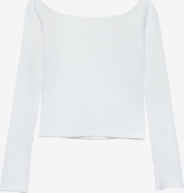Maglietta di Pull&Bear in bianco: frontale