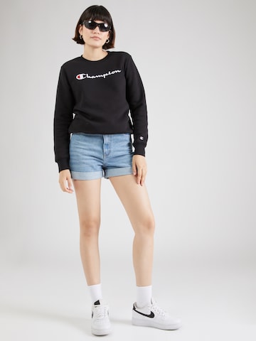 Champion Authentic Athletic Apparel Sweatshirt in Black