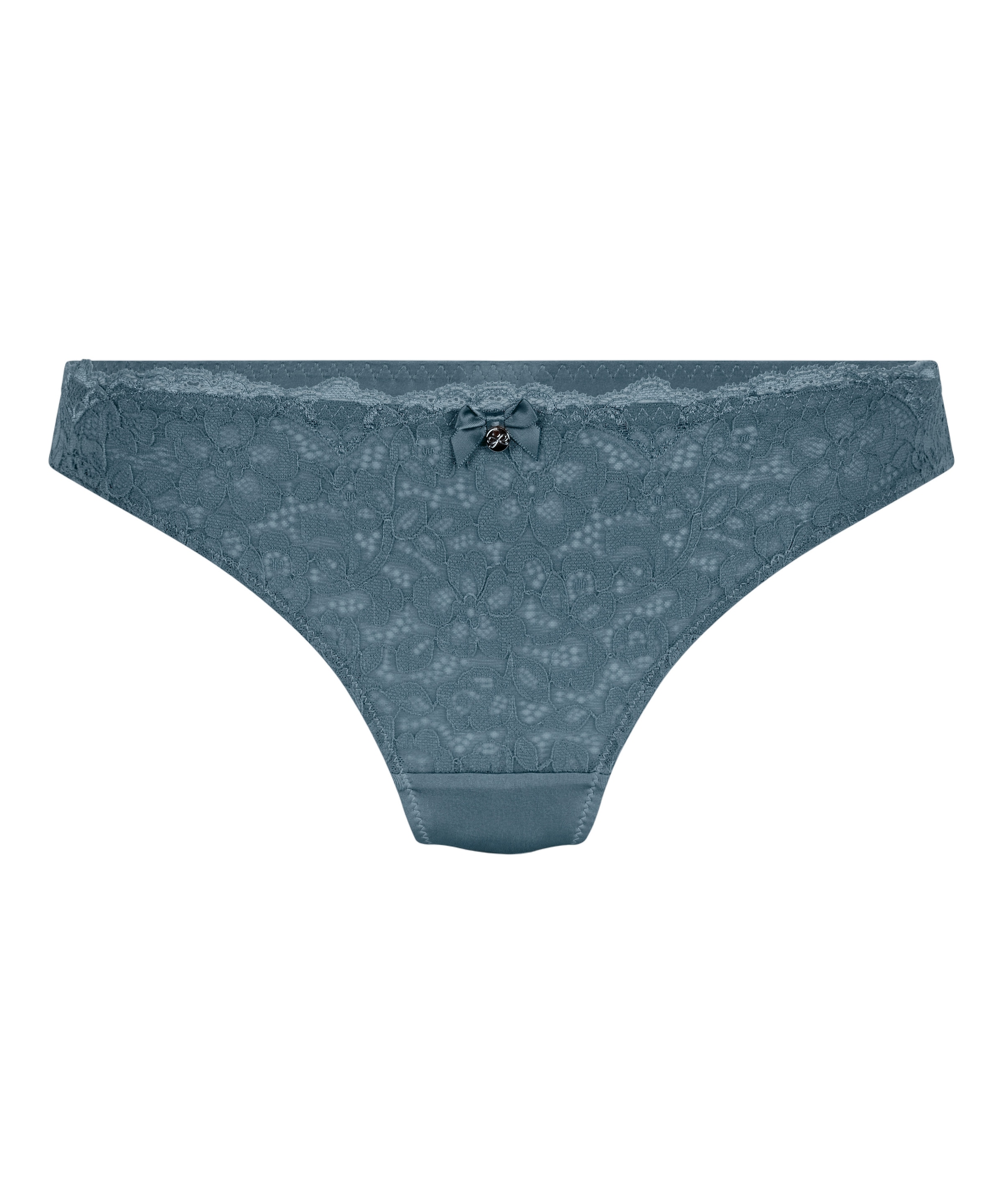 Hunkemöller String 'Marine' in Blauw: voorkant
