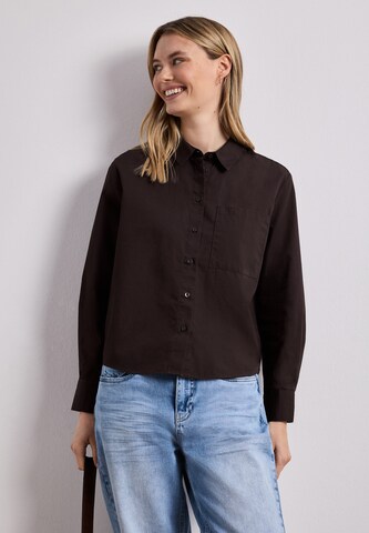 STREET ONE Bluse in Braun: Vorderseite