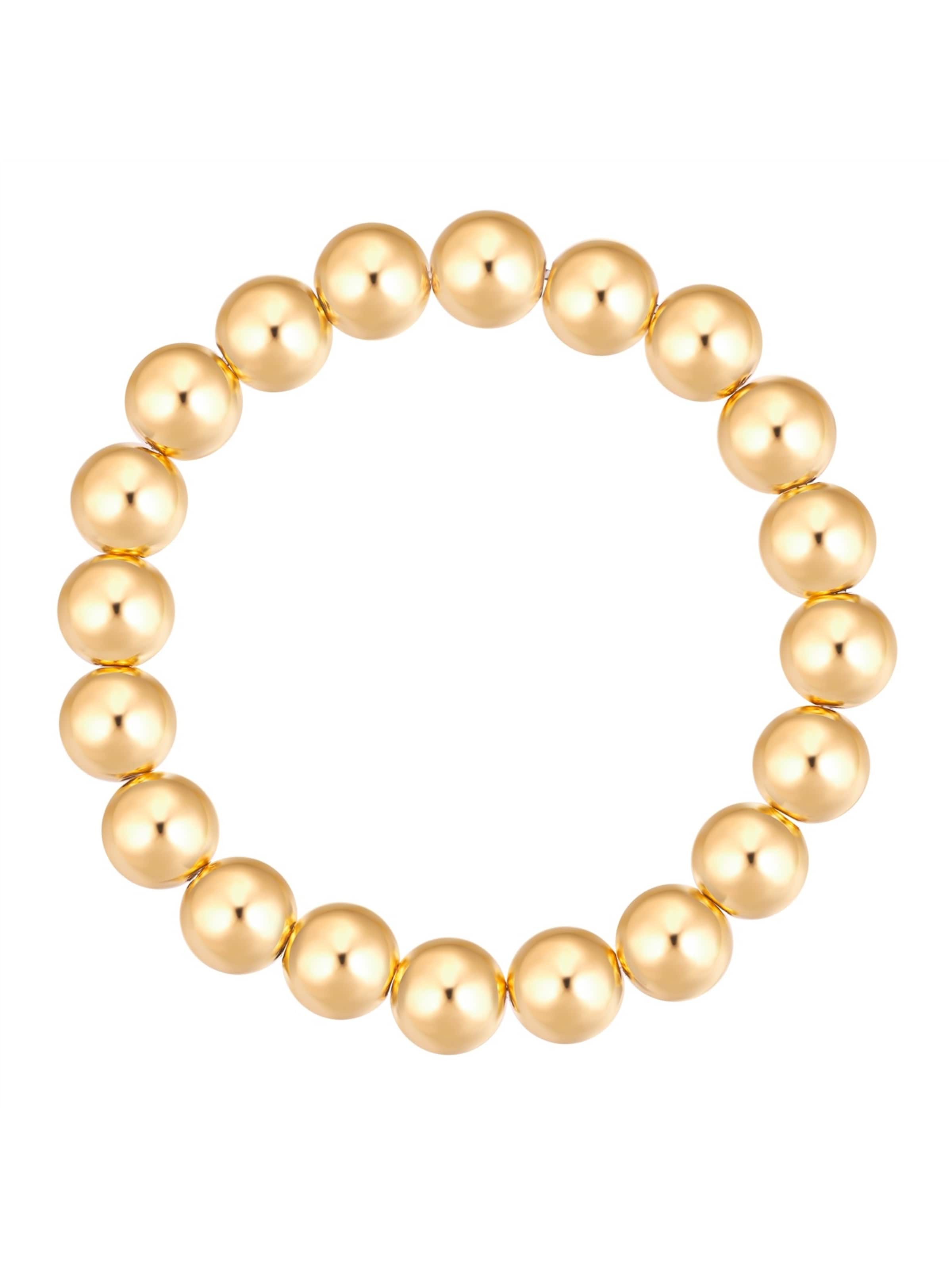 Lulu & Jane - Pulsera en oro: frente