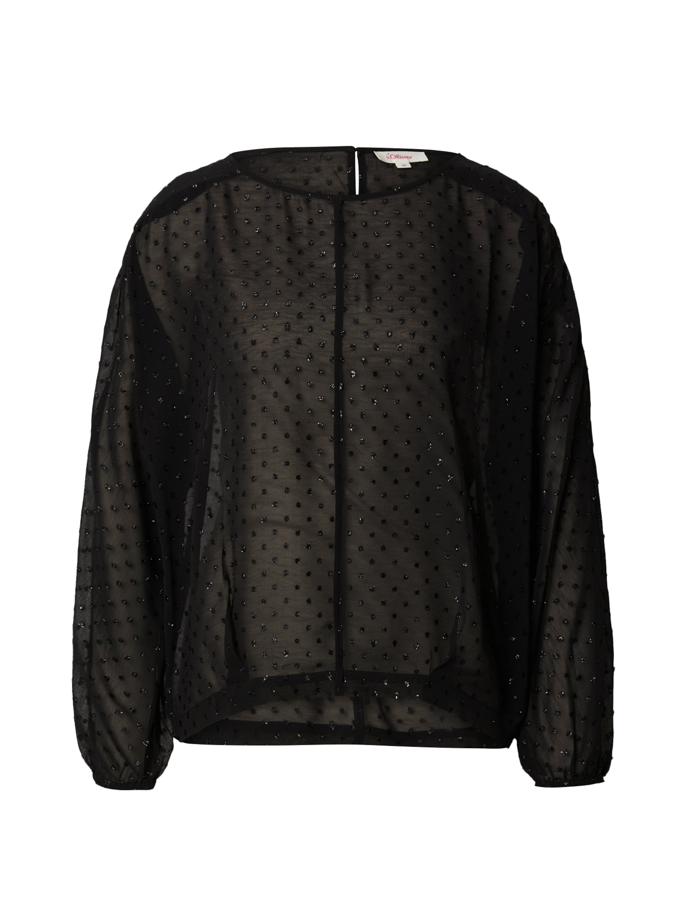s.Oliver Blouse in Black / Silver, Item view