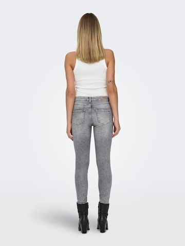 ONLY Slimfit Jeans 'BLUSH' in Grau