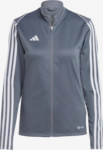 ADIDAS PERFORMANCE - Casaco de treino 'Tiro 23 League' em cinzento: frente