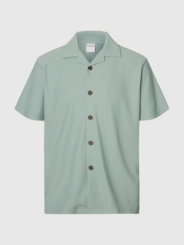 Chemise SELECTED HOMME en vert : devant
