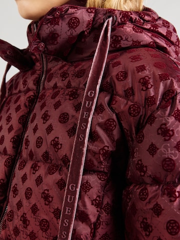 GUESS - Casaco de inverno 'NEW DAISY' em vermelho