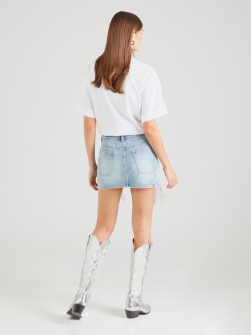 Monki Skirt in Blue