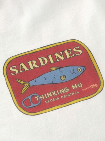 Thinking MU T-Shirt 'Aaron' in Weiß