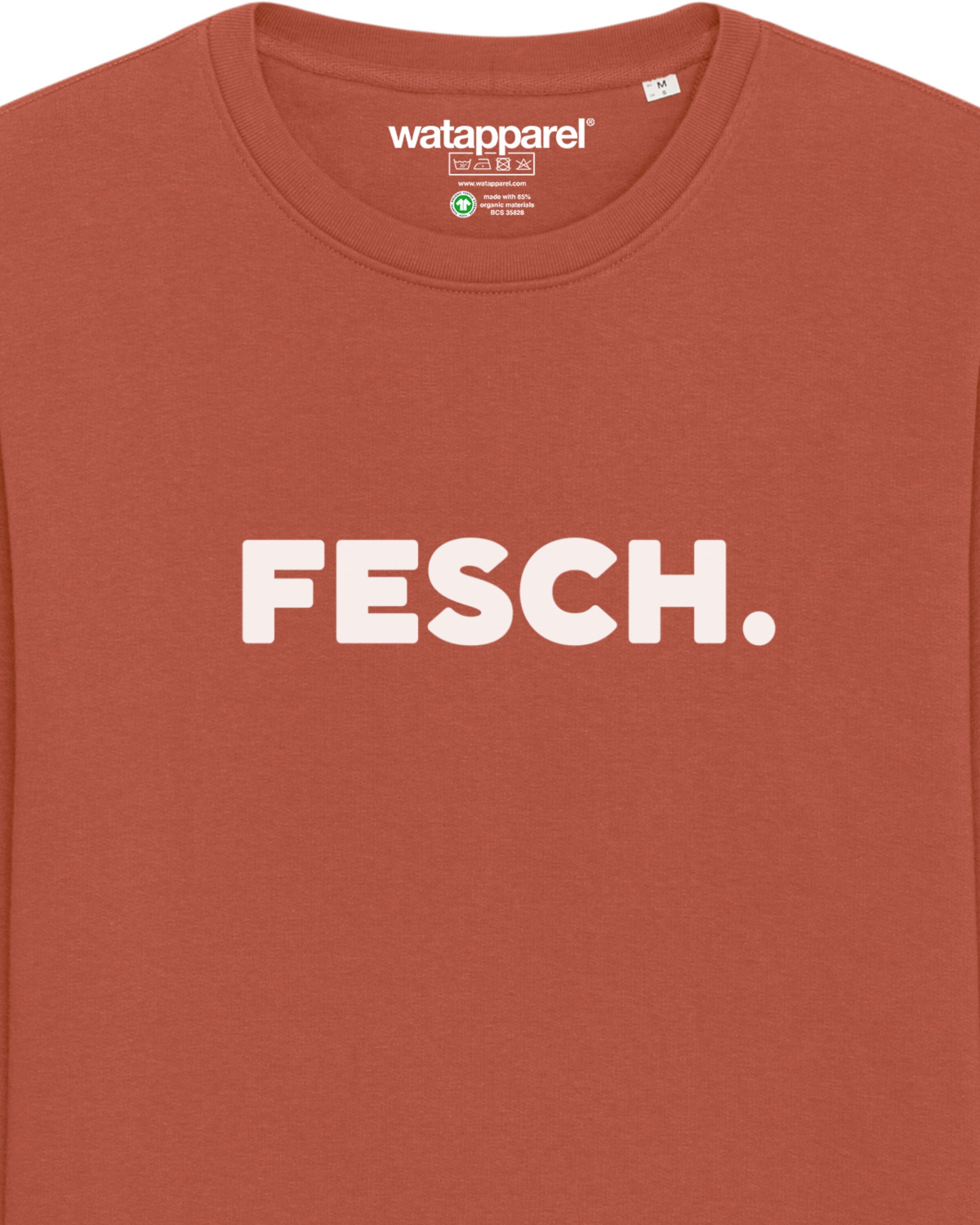 Felpa ' Fesch ' di Watapparel in marrone