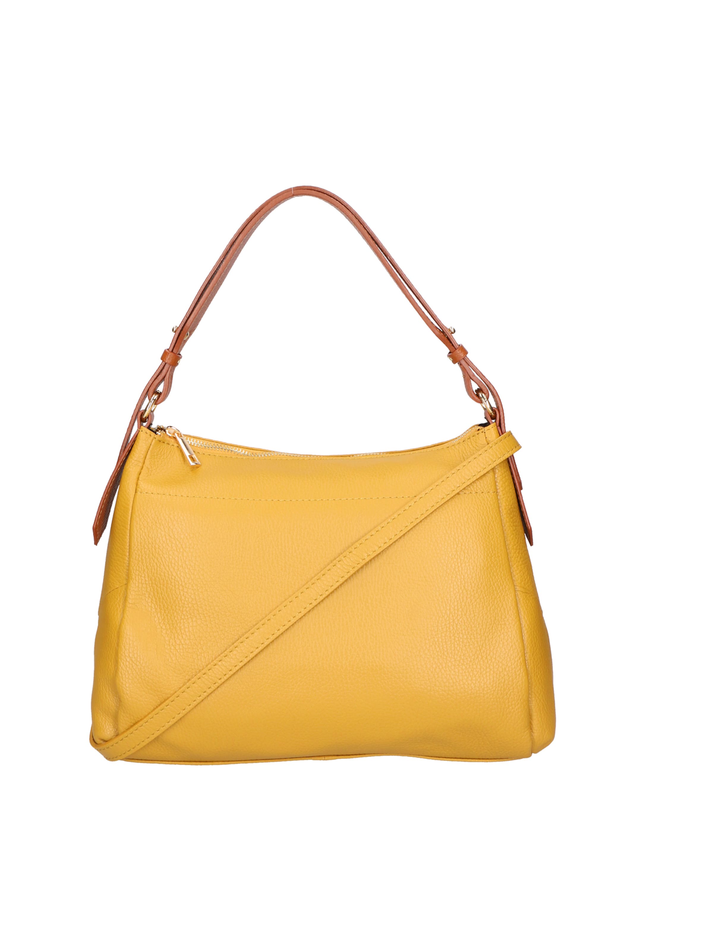 Gave Lux Schoudertas in Geel: voorkant