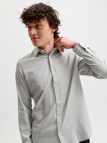 JACK & JONES Comfort Fit Πουκάμισο 'JJEFIELD' σε γκρι