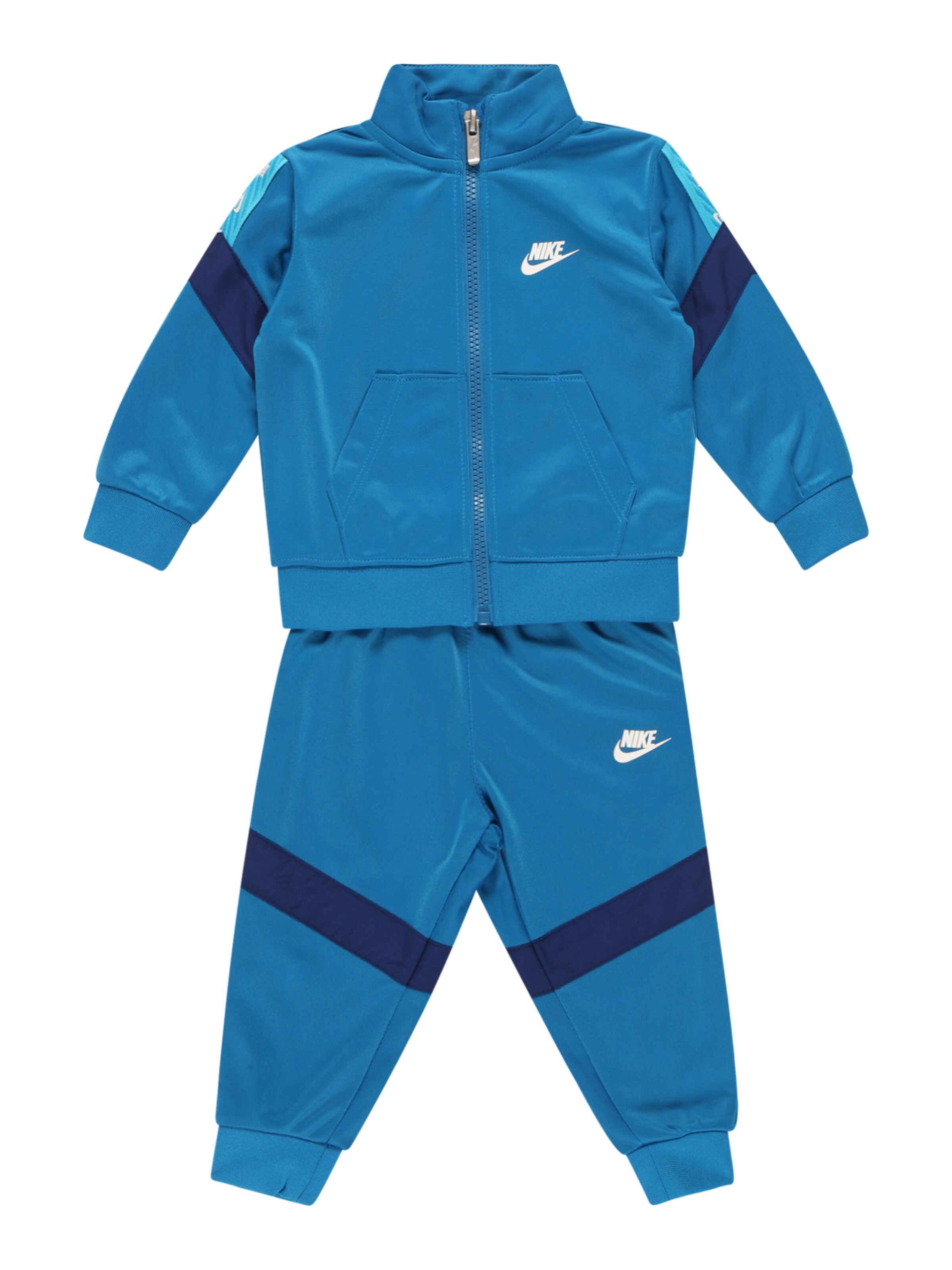 Enfants 92-140 Survêtement Nike Sportswear en Bleu Ciel, Bleu Foncé 