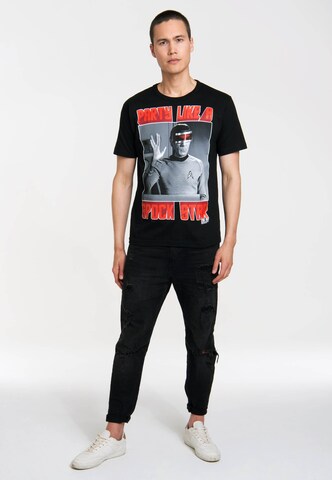 LOGOSHIRT Shirt in Black