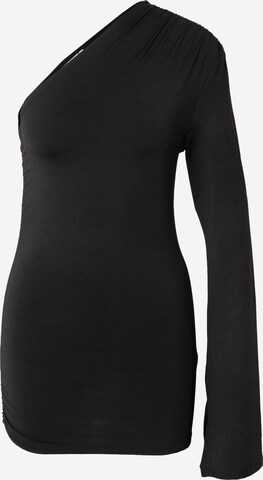 WEEKDAY Shirt 'Cia' in Black: front