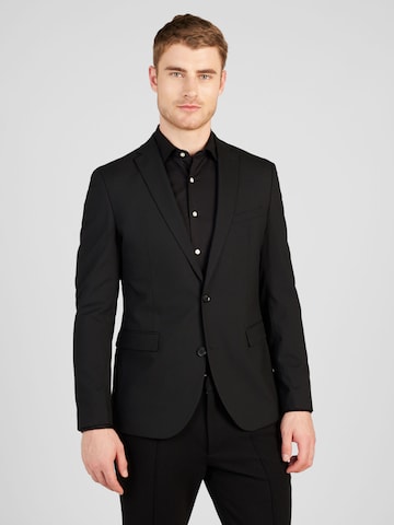 s.Oliver Slim fit Suit Jacket in Black: front