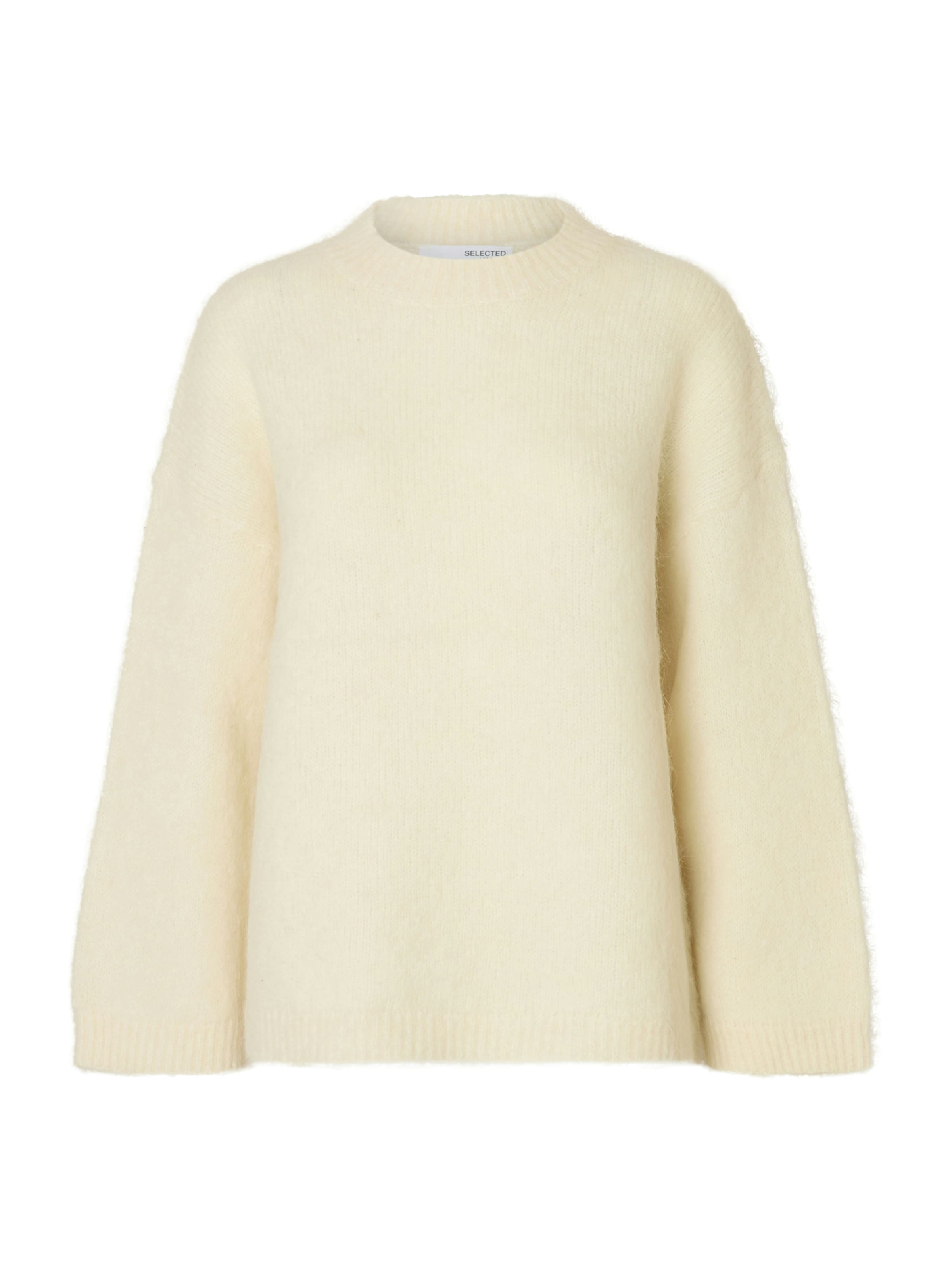 SELECTED Pullover 'SLFGabriella' in Beige: Vorderseite