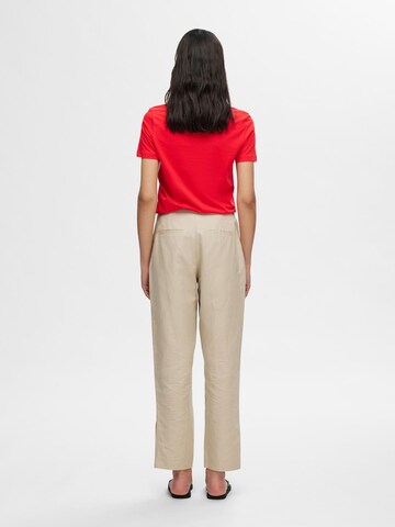 SELECTED FEMME Shirt 'Essential' in Red