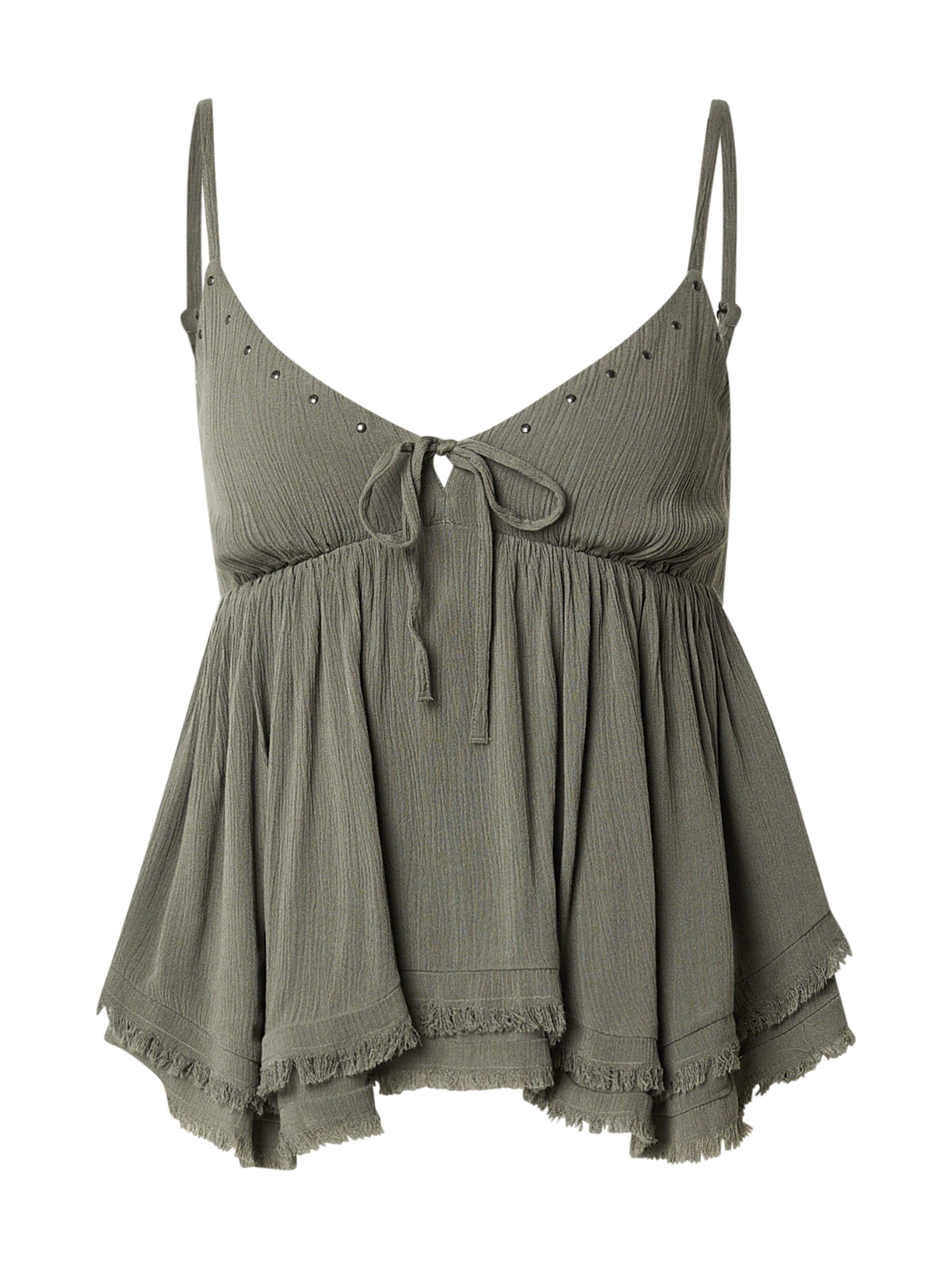 Haut HOLLISTER en vert : devant