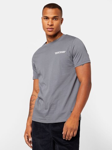 QS Shirt in Grijs: voorkant