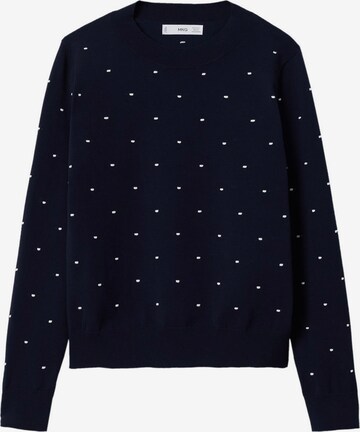 MANGO Sweater 'Paquita' in Blue: front