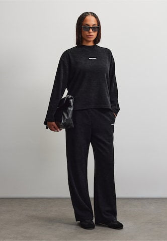 Wide Leg Pantalon 'Noli' Pegador en noir