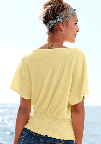 LASCANA - Camiseta en amarillo