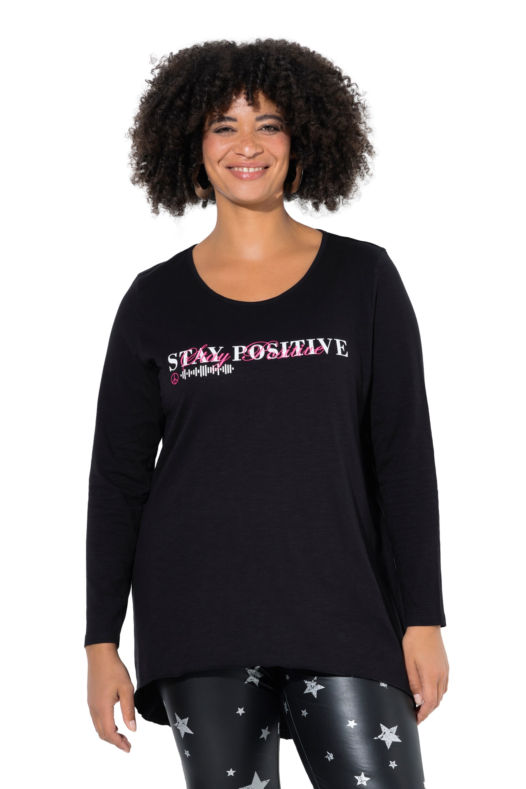 Angel of Style Shirt in Zwart: voorkant