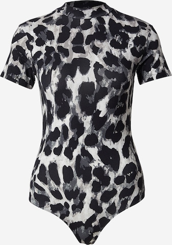 pilka ABOUT YOU Marškinėliai-glaustinukė 'Selma': priekis