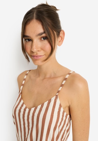 LSCN by LASCANA Шорти в кафяво