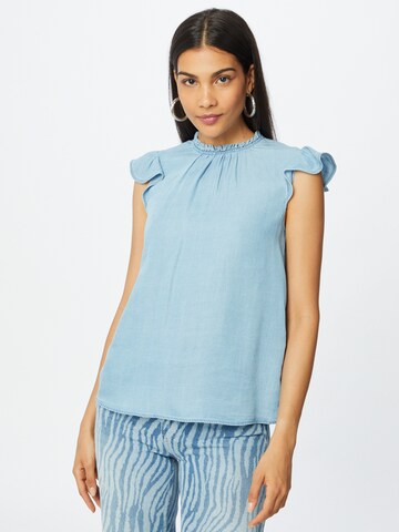 Soyaconcept Blouse 'Liv' in Blauw: voorkant