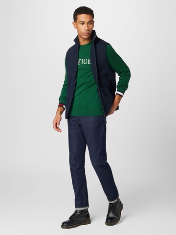 TOMMY HILFIGER - Pullover em verde