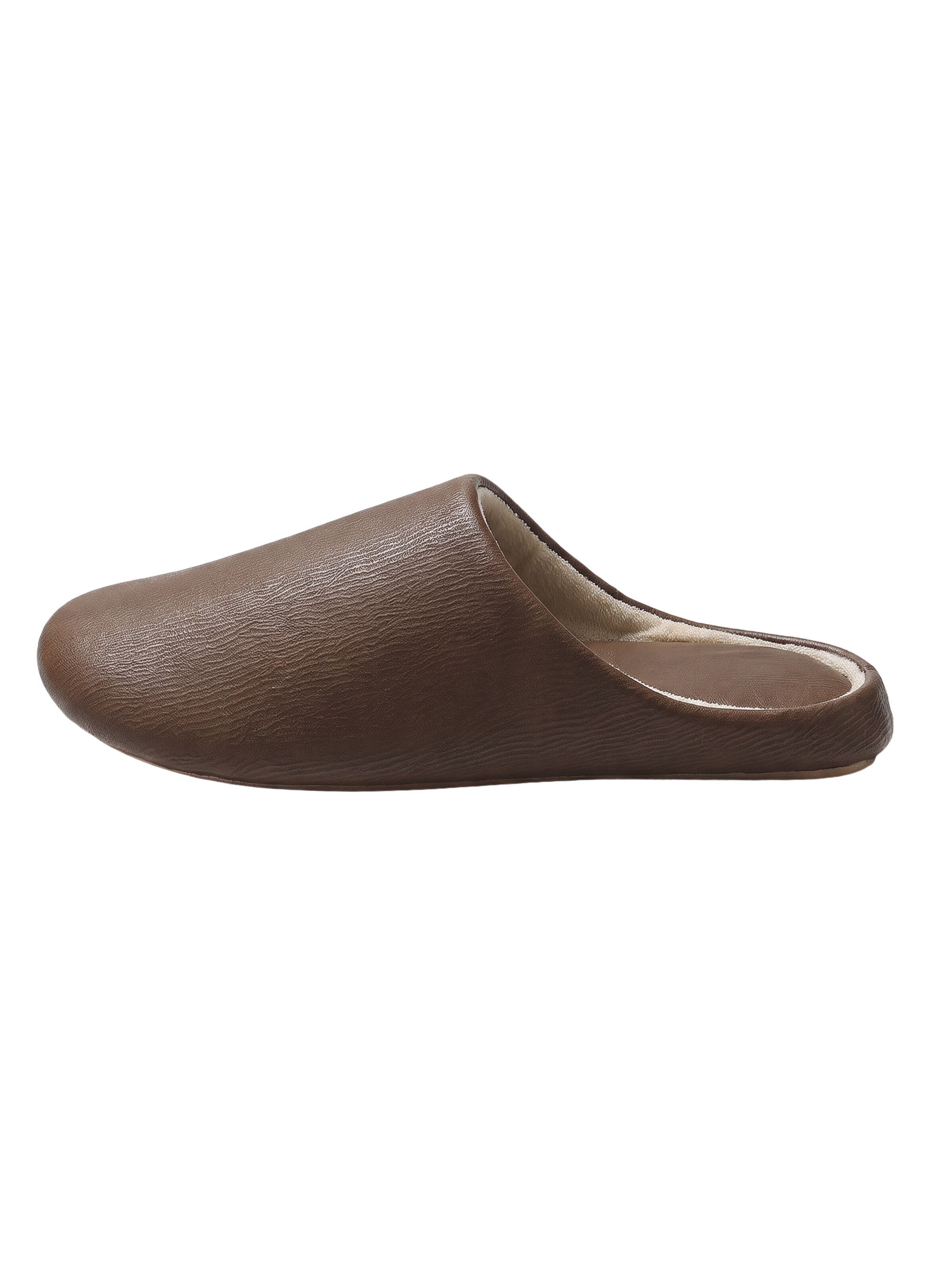 BONVERANO Slippers in Brown: front
