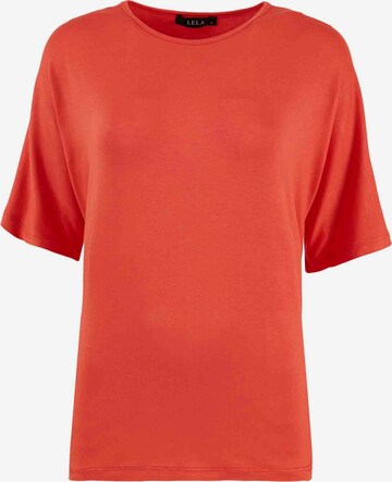 Camicia da donna di LELA in rosso: frontale