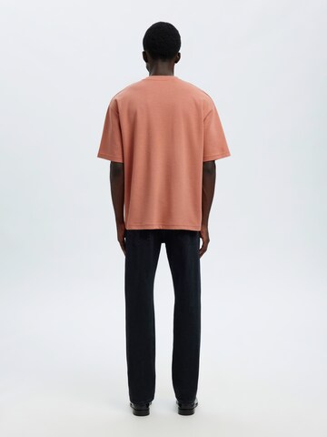 SELECTED T-Shirt 'SLHOSCAR' in Pink