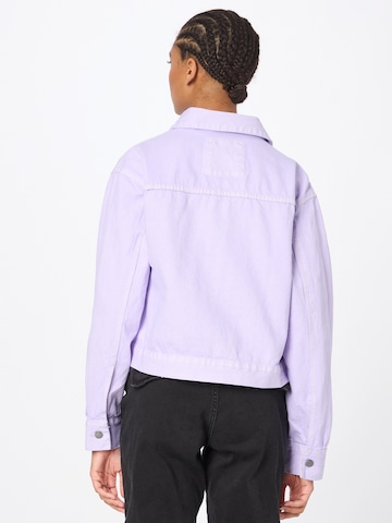 Urban Classics Between-Season Jacket in Purple