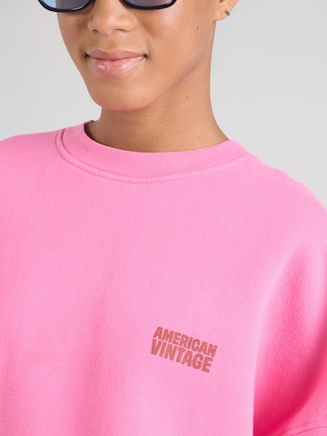 AMERICAN VINTAGE Majica 'PLIZZY' | roza barva