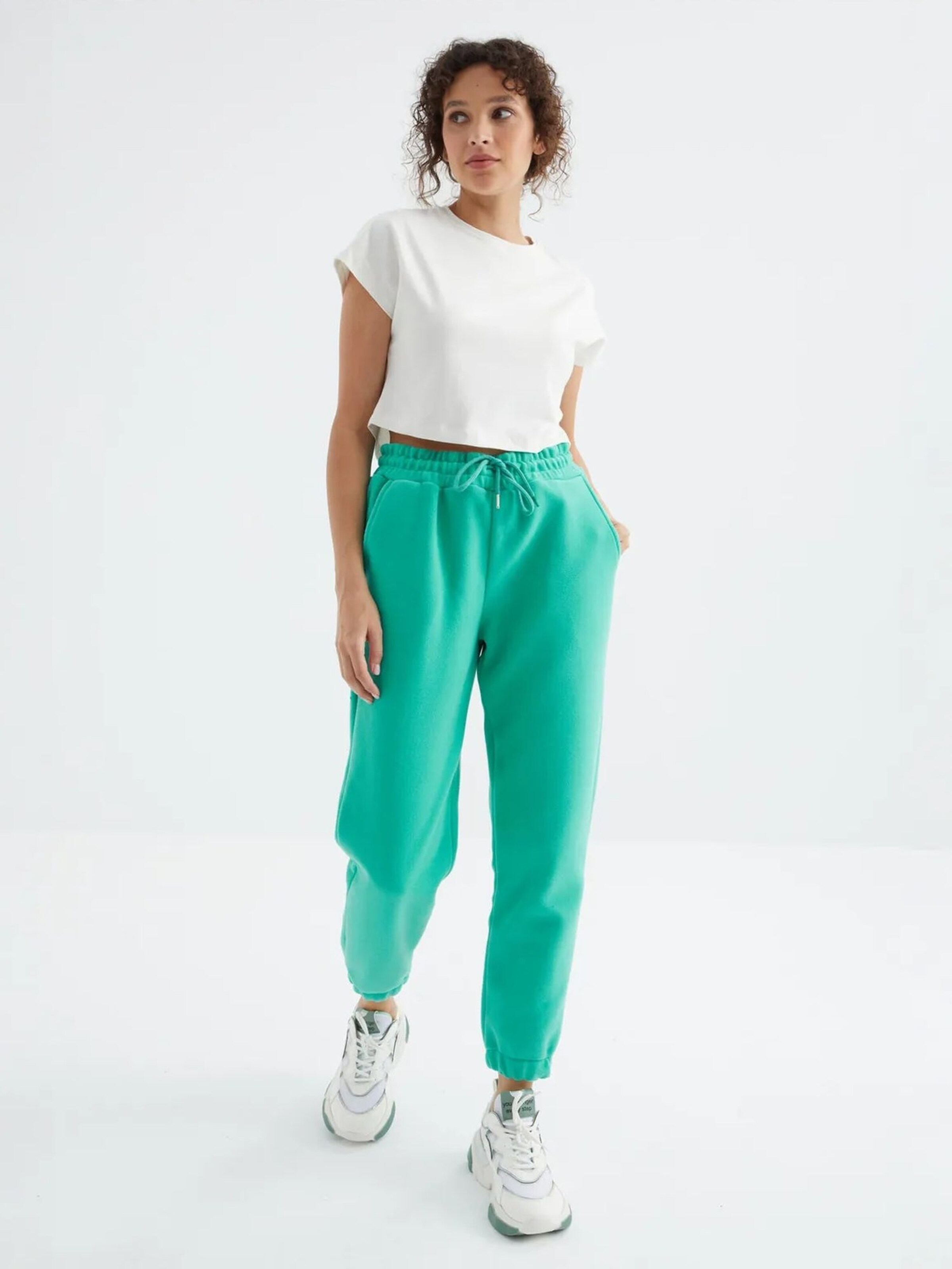 Regular Pantalon de sport Tommy Life en vert