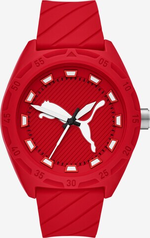 PUMA Uhr in Rot: predná strana