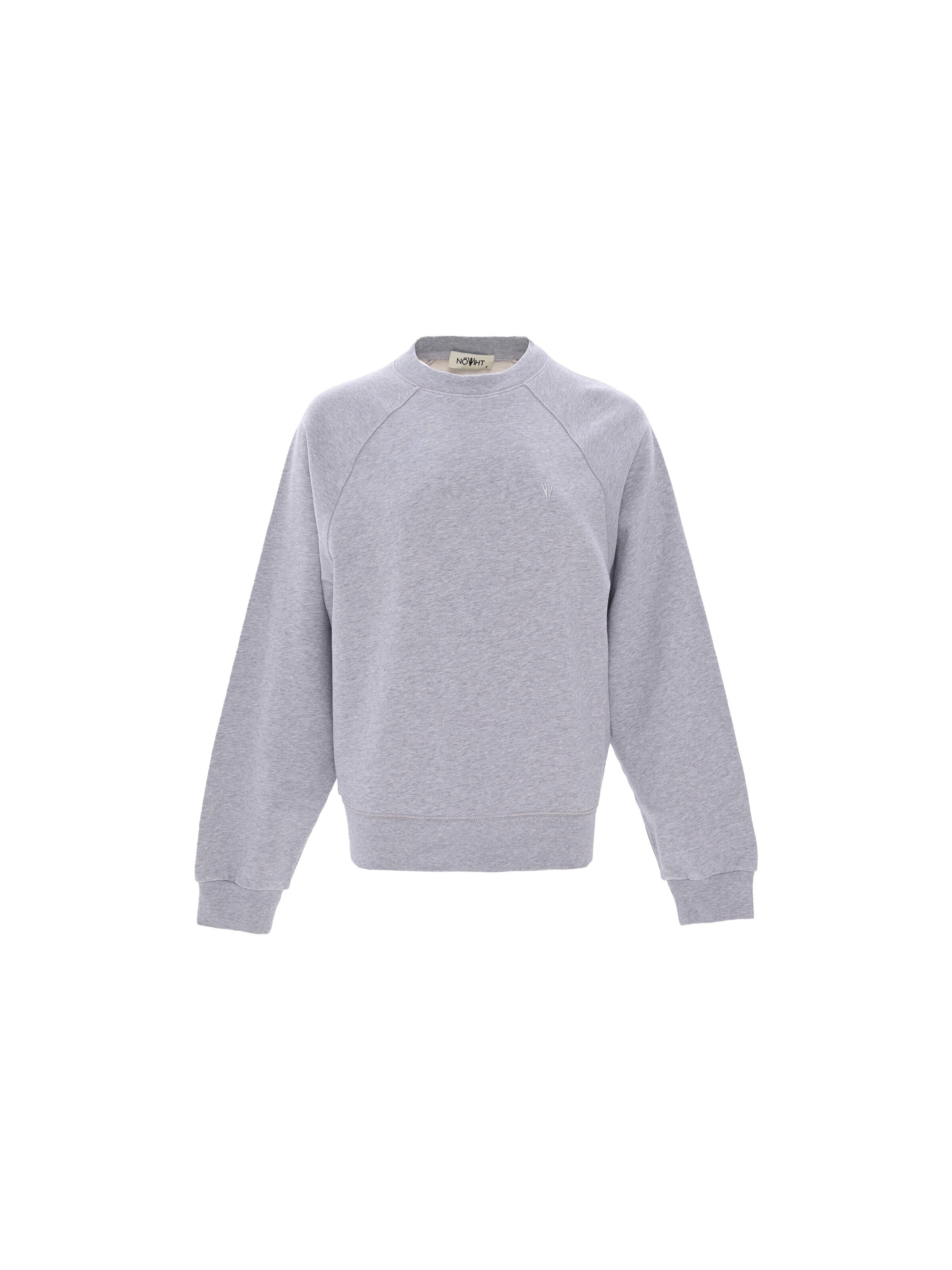 Felpa 'Elowen' di NOWIHT in grigio: frontale