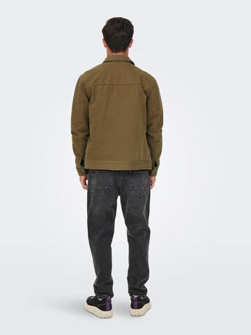 Only & Sons Jacke 'EARL' in Braun