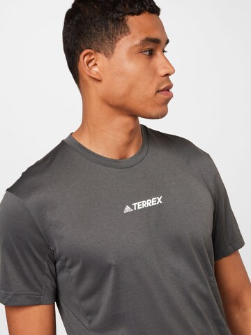 ADIDAS TERREX Functioneel shirt 'Multi' in Zwart